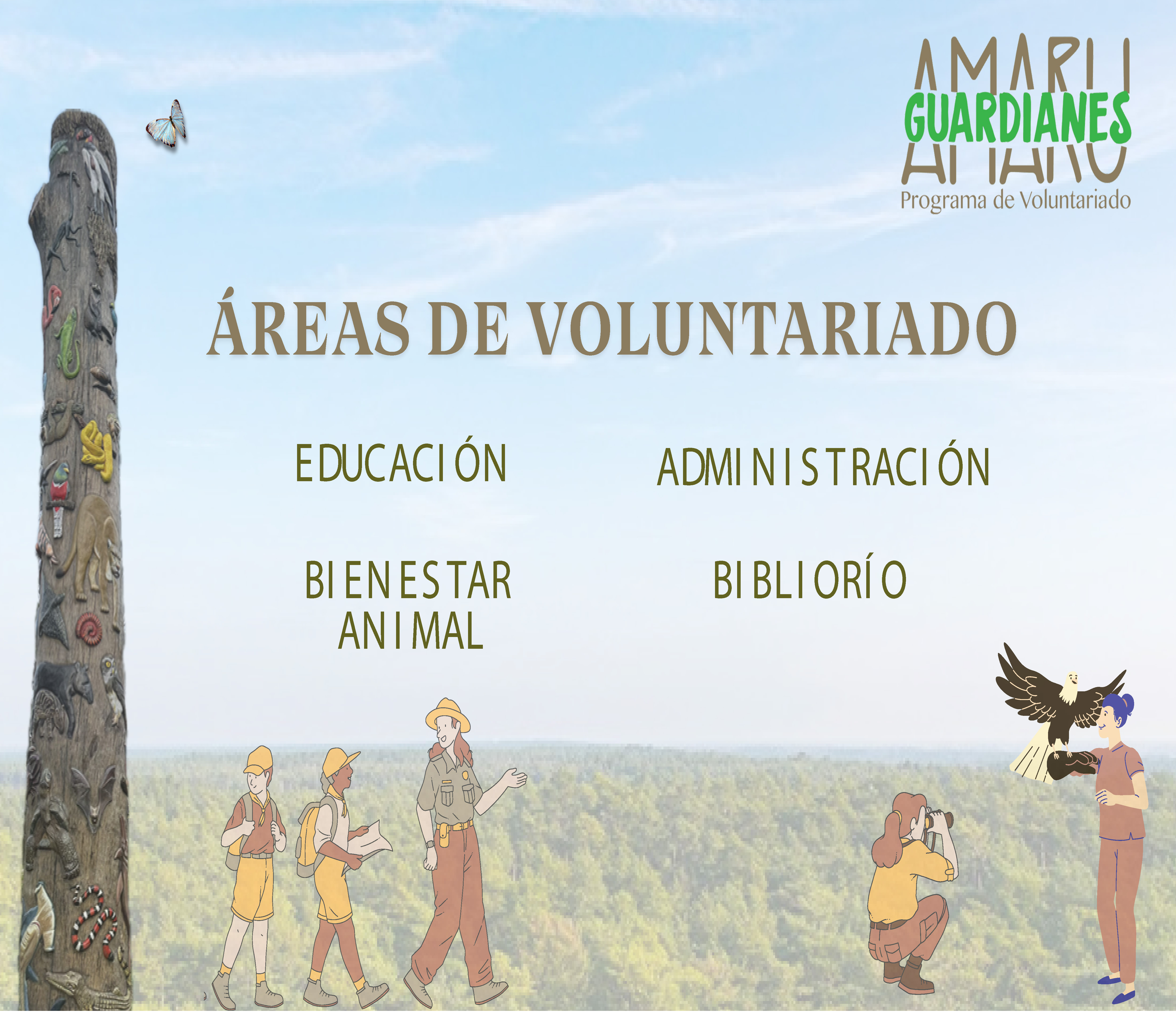Voluntarios Nacionales - Amaru Bioparque Cuenca
