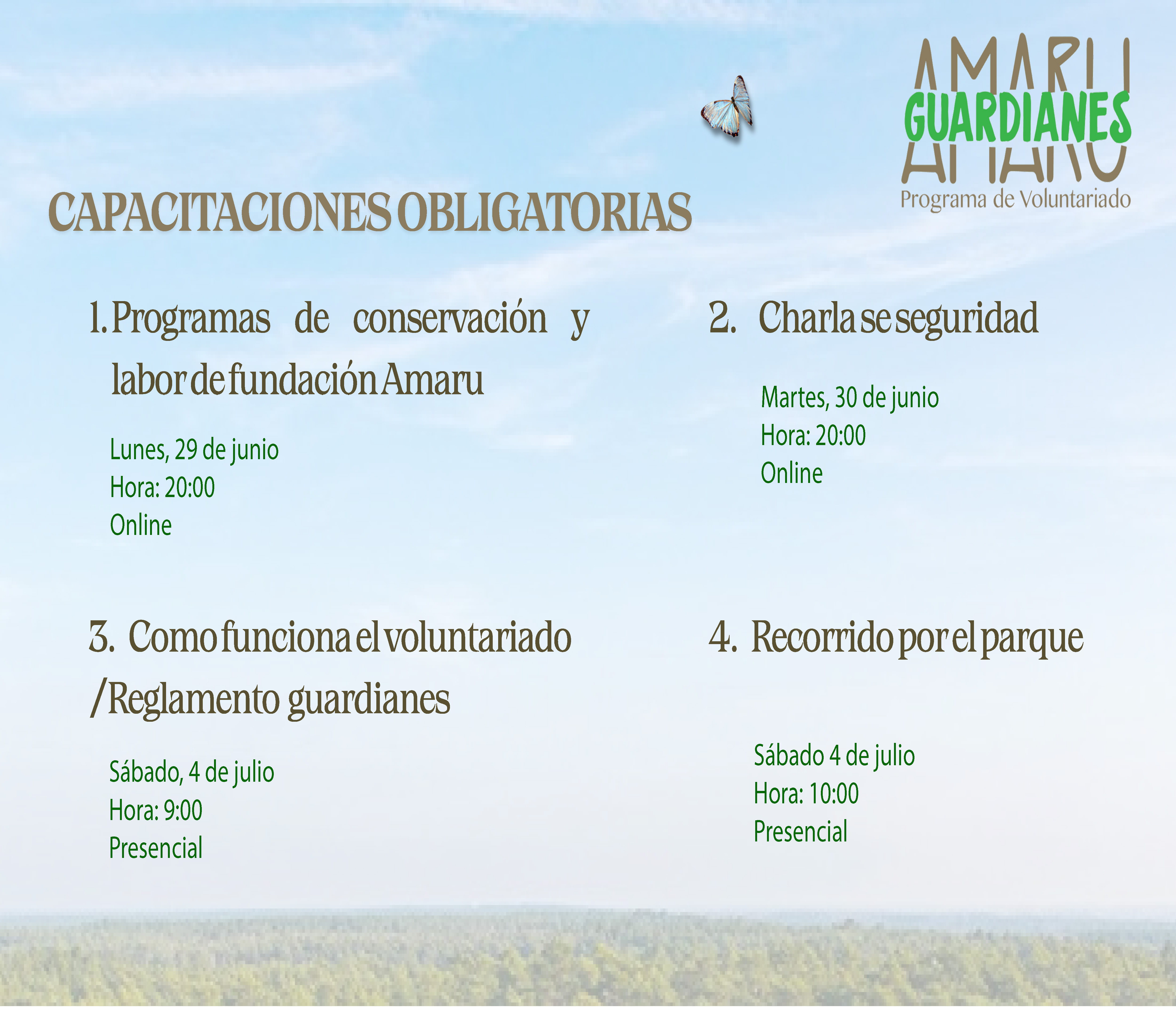 Voluntarios Nacionales - Amaru Bioparque Cuenca